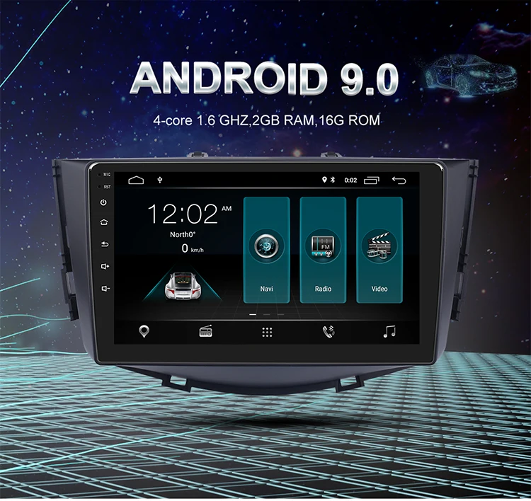 Cheap EBILAEN Android 9.0 Car Radio Multimedia Player For lifan X60 2012-2016  2Din Car  Autoradio Tape Recorder DVD Navigation GPS 5