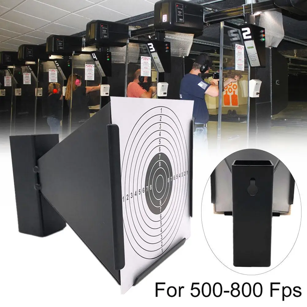 

Competitive Particle Collection Trap Box Mount Bracket with Shooting Targets Cone Designed Available Wall Mounted for Indoor Out