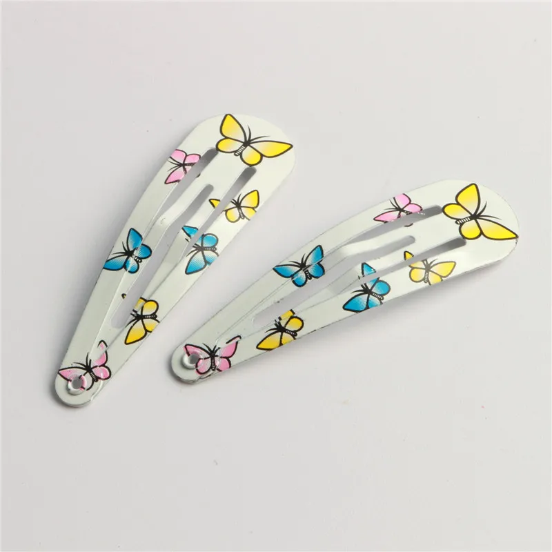 20/40 Pcs/Lot Hair Clips Candy Color Dripping Hair Clip Princess Barrette Korean Hairclip Cartoon Headdress Hairpins for Girls