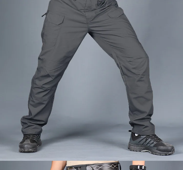 JHMORP Pantalon De Golf Extensible Léger à Séchage Rapide Avec Poches Pour Homme Bleu Marine