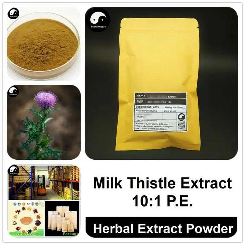 

Milk Thistle Extract Powder 10:1, Silybum Marianum P.E., Shui Fei Ji