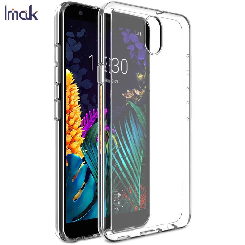 Мягкий прозрачный чехол IMAK из ТПУ s для LG K30 2019X2 2019 Прозрачный телефона