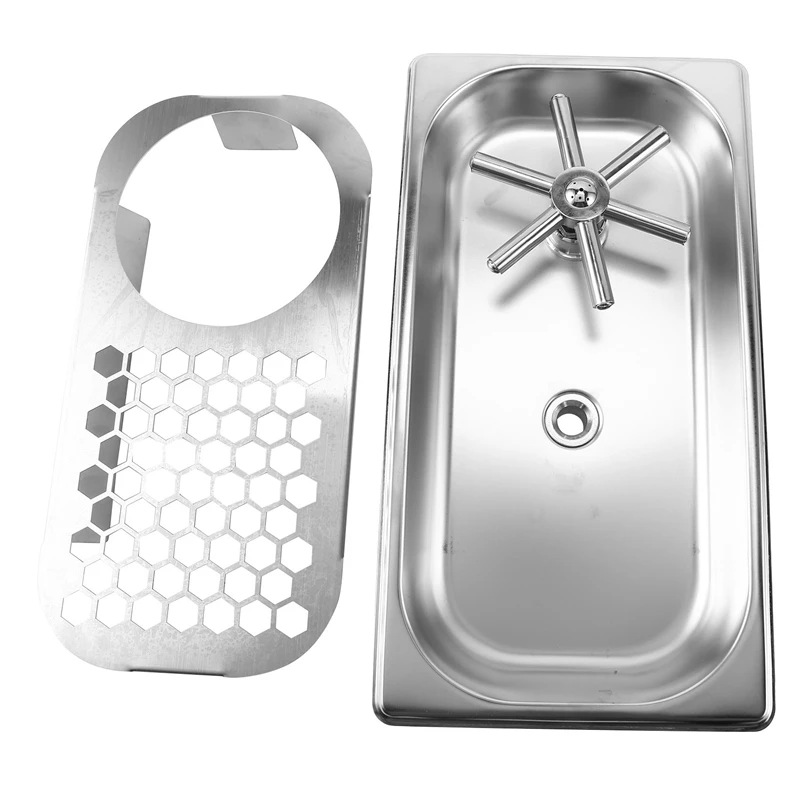 US $53.92 Glass Rinser Stainless Steel Rinser For Beer Milk Tea Cup Washer Cleaner Glass Rinser For Hotel Bar