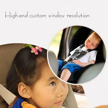 

Cute Cartoon Car Sefety Seat Belt Cover Child Seat Belt Shoulder Pads Protection Cotton Padding Auto Accessories