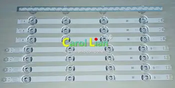 

Novo conjunto = 10 80pcs tira CONDUZIDA para TV LG 42LF580V 42LB570V 42LB innotek DRT 3.0 42 UM B 6916L-1956E 1957E 6916L-1709A