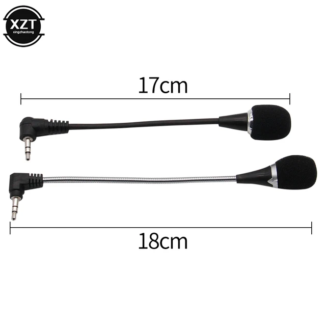 Mini Microphone Filaire Flexible avec Prise Jack de 3.5mm, pour Ordinateur  Portable, Tablette, PC, Skype - AliExpress