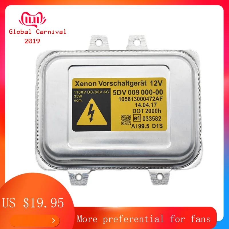 Günstige D1S HID Xenon Scheinwerfer Ballast Computer Licht Control 5DV 009 000 00, 5DV009000 00 12767670 Für BMW Mercedes Benz Saab Cadillac