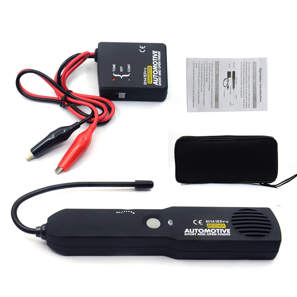 EM415PRO Automotive Line Finder Tester Cable Wire Short Circuit Breakpoint Car Broken Wires Detector | Инструменты