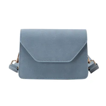 

Women's Fashion Frosted Fabric Bag Solid Casual Hasp Bag Shoulder Bag European And American Wild Bags Trend Women Handbags 1212