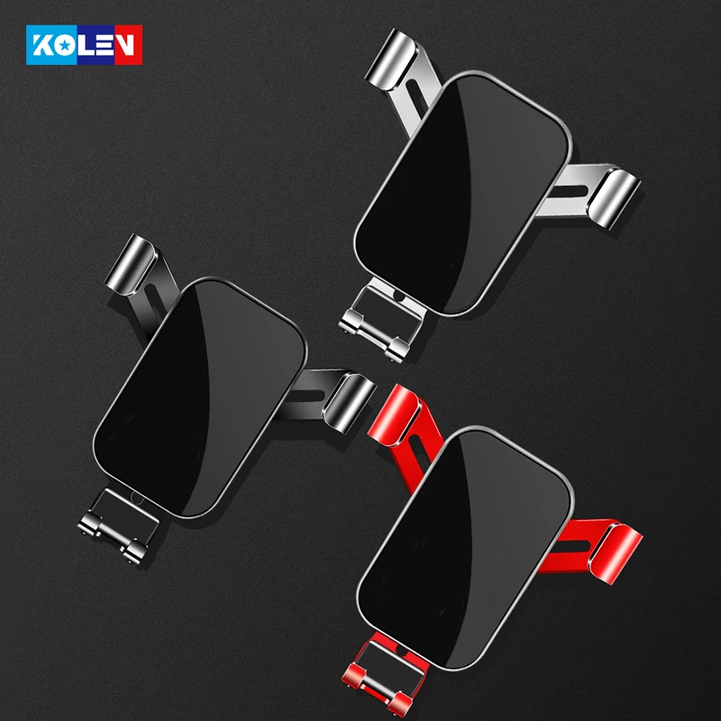 Phone Holder Mobile phone holder GPS holder For Volkswagen Tiguan 2010-Car Mobile Phone Holder Smart phone Car GPS Air Vent Outlet Bracket Snap-type Navigation Stand