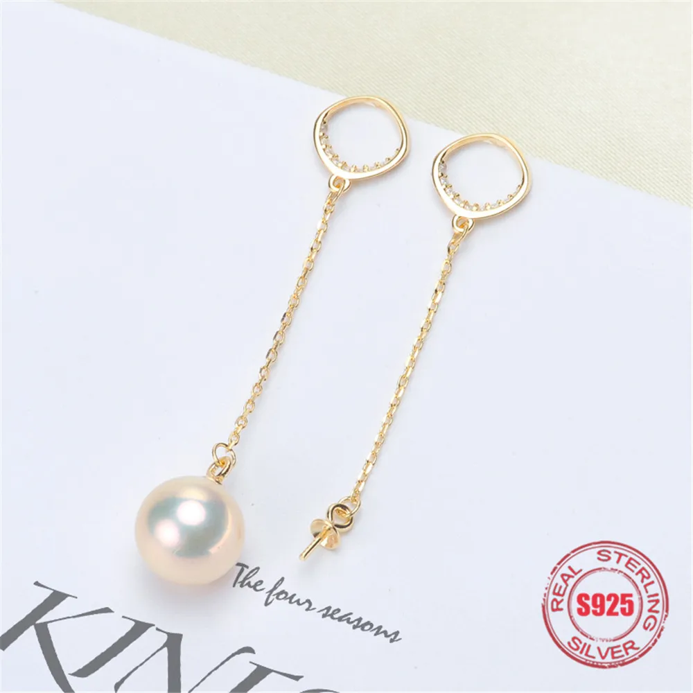 

Hot Sale Pearl Earring Materials - S925 Sterling Silver Earring And Pendant Accessories - DIY Jewelry Finding Making Supplies