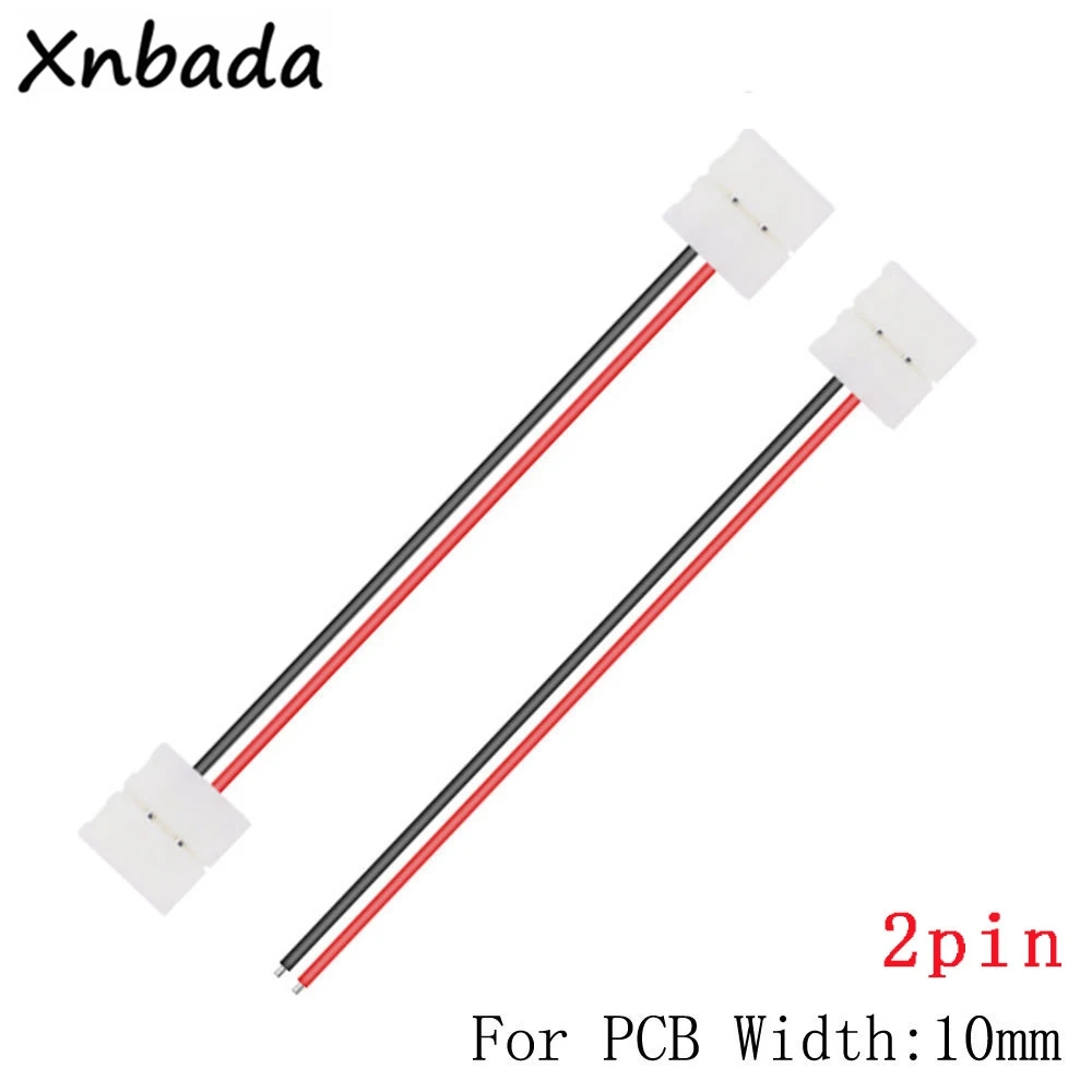 WS2812B WS2811 5050 RGB ledes csík egységes / Kontra Láncfonal solderless fedezze csatlakozó 8mm/10mm /2pin /3pin /4pin/5pin