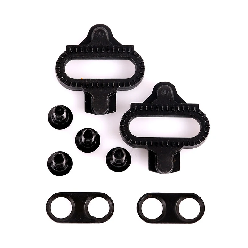 Bike Cleat Педали для горного велосипеда Cleat Biking MTB крепеж для велосипеда набор зажимов набор W/металлические гайки Cleats SPD педали пластина доступ для велосипеда - Цвет: Bike Cleat