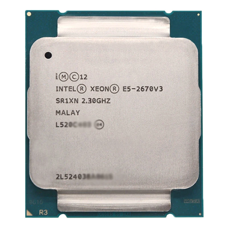 Cpu Intel Xeon para Gaming Server Workstation e Maxcomputer e5 Série v3 Processadores Lga 20113 e5 2678 v3 2680 v3 2666 2696 v3 - Imagem 2