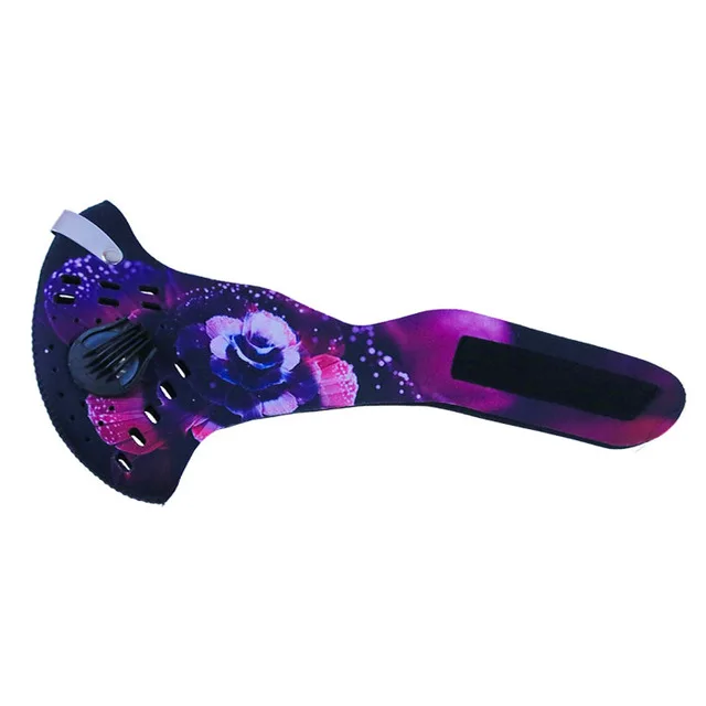 005E054 face Anti Dust Pollution Mask Activated Carbon Dustproof Cycling Mask N99 Filters Neoprene Air Pollution mouth Mask face Cover - Цвет: 005E054