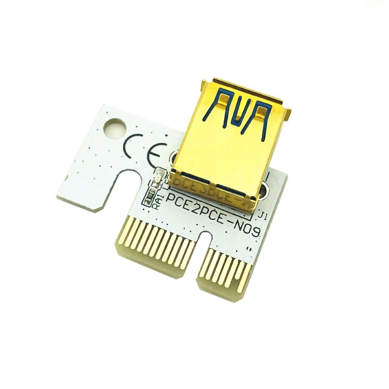 Pcie riser 010 010x riser para placa