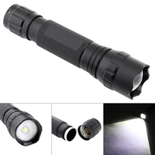 

SecurityIng Flashlight T6 LED White Light Zoom High Power Handheld LED Torch Use 18650 Battery for Fishing / Hunting / Camping