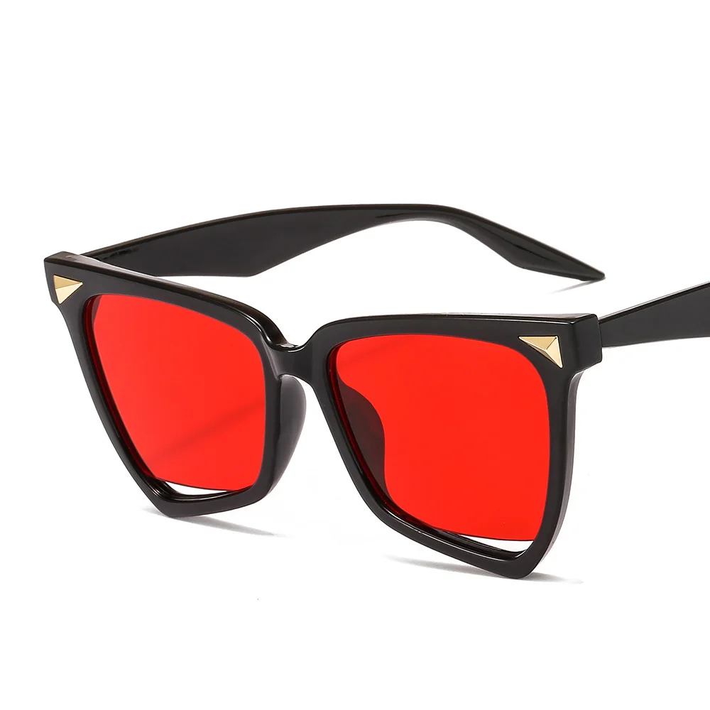 Blingbling милые женские солнцезащитные очки бренд Cateye градиентные Оттенки UV400 Солнцезащитные очки - Цвет линз: Red