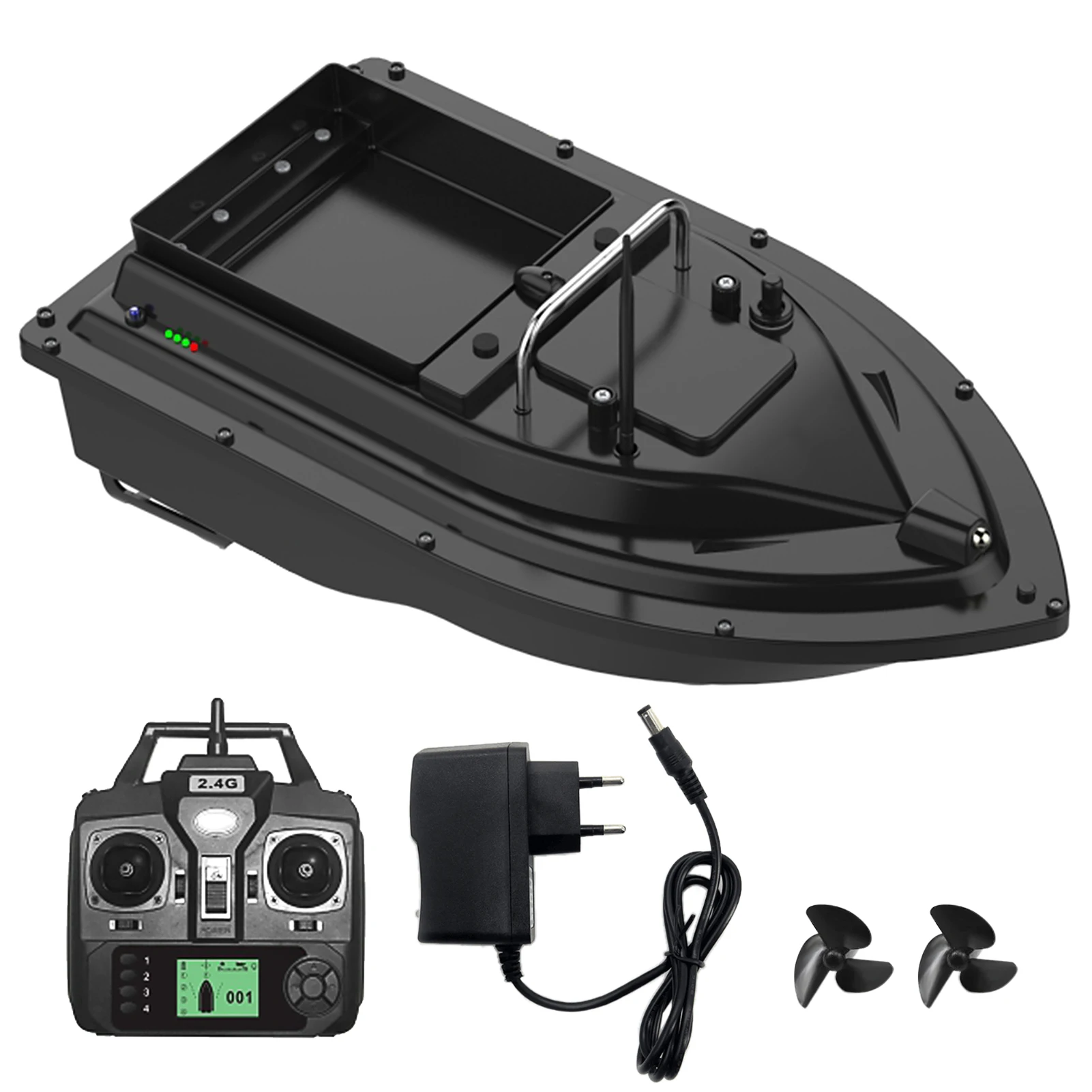 4PCS GPS Function Fishing Bait Boat Smart Remote Control