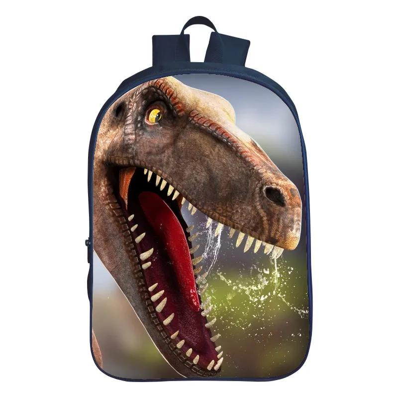 Kids Kindergarten Backpack Start School Gift Children Cartoon Anime Rucksack Knapsack 16 Inch Dinosaur 3D Print Schoolbag