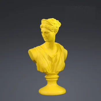 

Aphrodite Figure Art Sculpture Venus Goddess Bust Statues Resin Art&craft Home Decoration Accessories for Living Room R931