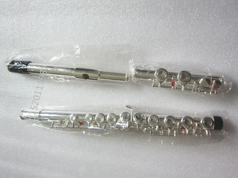 Флейта высокого качества Серебряная флейта FL211SL модель музыкальный инструмент флейта 16 на C тюнинг и e-ключ профессиональная музыкальная флейта