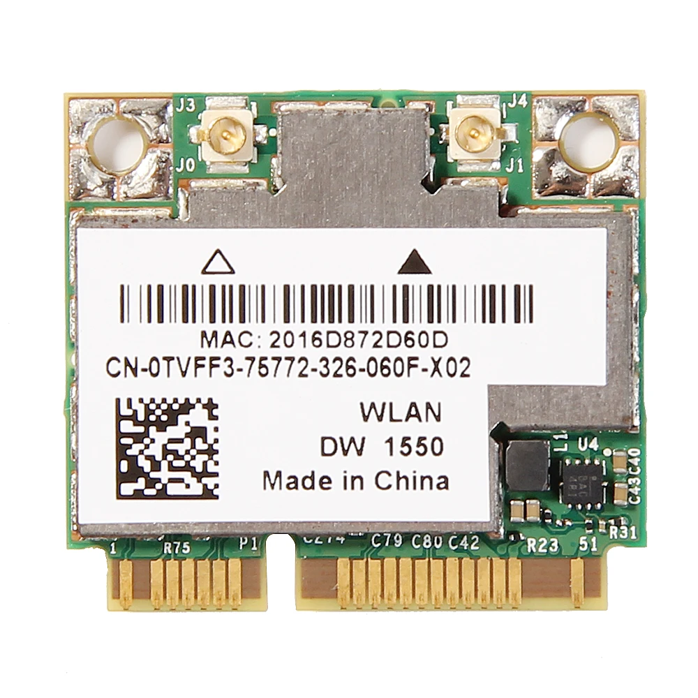 Двухдиапазонная Беспроводная AC Broadcom BCM94352HMB DW 1550 1200 Мбит/с Bluetooth BT 4 0 Половина мини