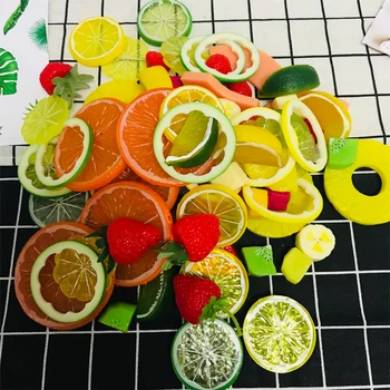 

3PCS Artificial fruit High Fake Simulation Strawberry Mango Model Ornament Craft Photography props Christmas Window Decoration