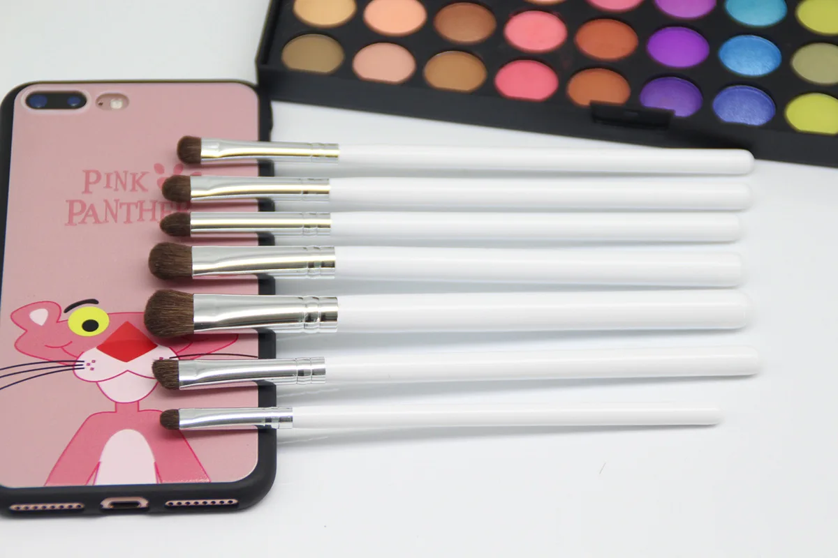 7 Pony Hair Eyeshadow Brush Eye Makeup Tool Kit Pure Animal Fur Makeup Brush Manufacturers Currently Available Wholesale