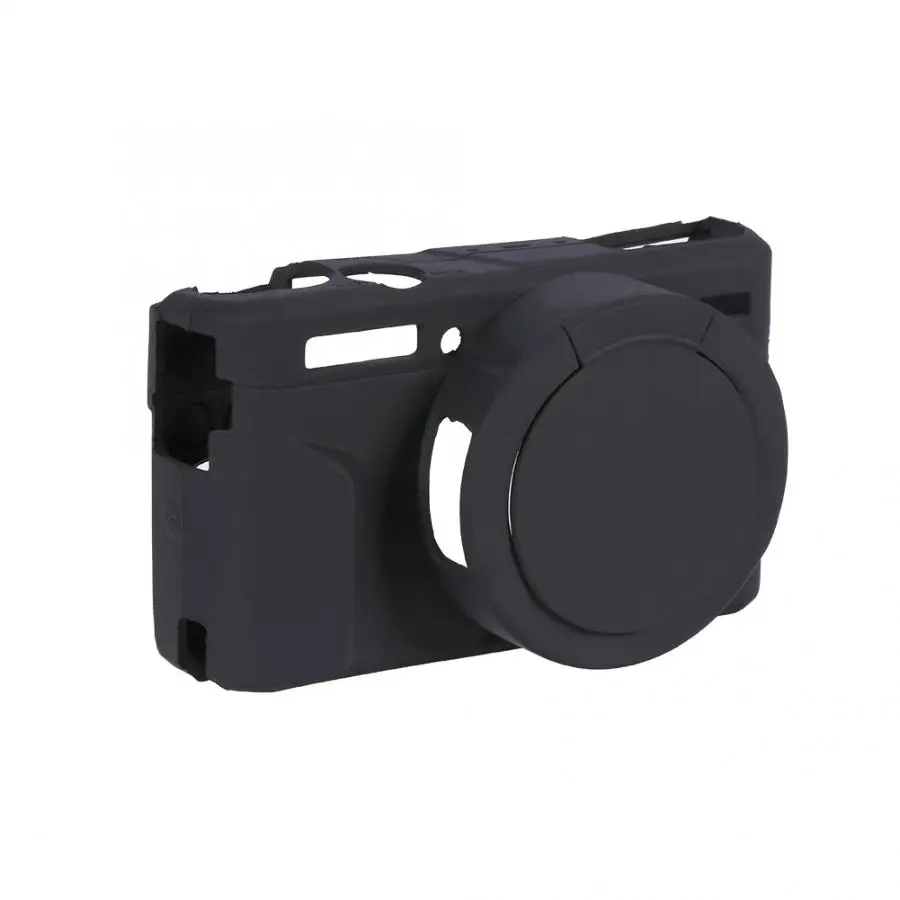Черный силиконовый чехол для камеры Защитная крышка для Canon G7XII/G7X Mark II SPM Action camera