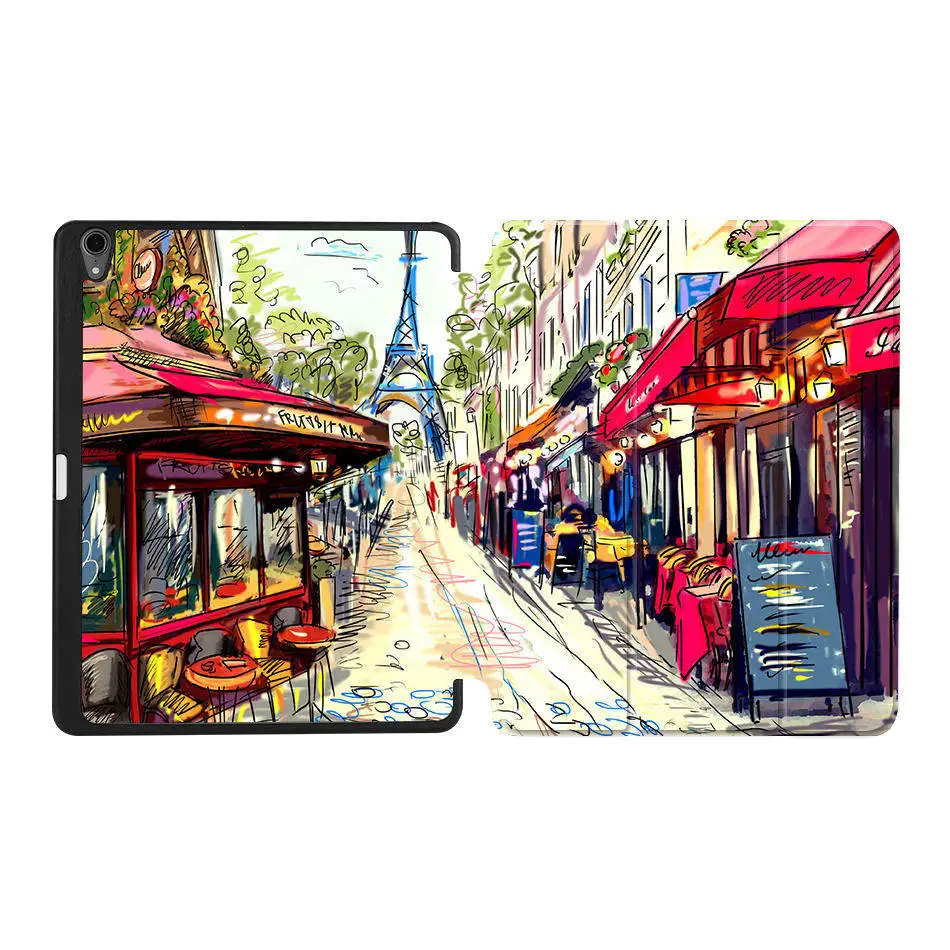 IPADBC01 Чехол Sanmubaba для iPad Pro 12,9 '' версия с держателем карандашей тонкий PU кожаный раскладной чехол смарт-чехол для планшета - Цвет: IPADBC01
