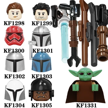 

Building Blocks Space Wars Yodaed Baby Maul Sith Malgus Han Ewok Figures Toys For Children Christmas Gifts KF6111A
