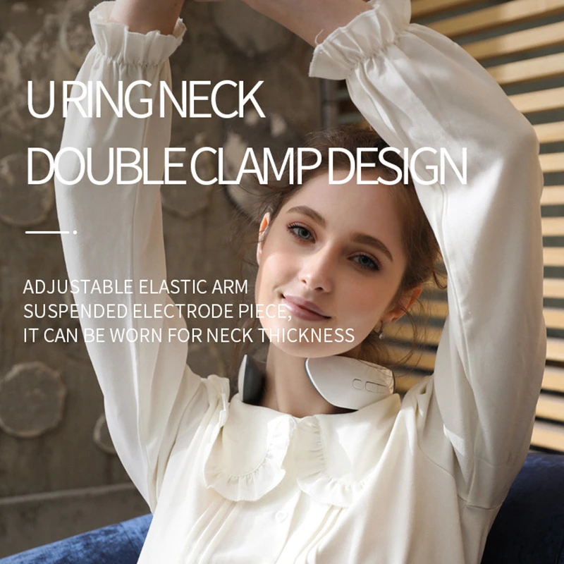 Electric Neck Massager Pulse Back Massager Far Infrared Heating Power Control Pain Relief Health Care Relaxation Tool Machine Electric Neck Massager Pulse Back Massager Far Infrared Heating Power Control Pain Relief Health Care Relaxation Tool Machine