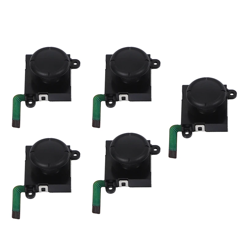 5Pcs Replacement 3D Analog Rocker Joy Stick For Nintendo Switch Controller NS Gamepad Joycon Game Pad