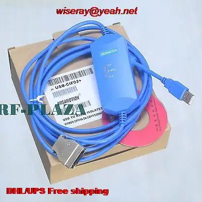 DHL/EMS 10 шт. Кабель для программирования USB CIF02 Omron CPM1/1A/2A/CQM1/C200HE/HX/HG VISTA WIN10/8