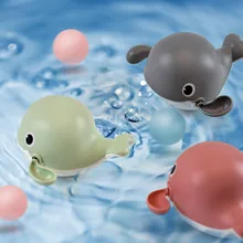 Jouet de bain à enrouler pour bébé, jolie petite baleine, amusant, pour la famille