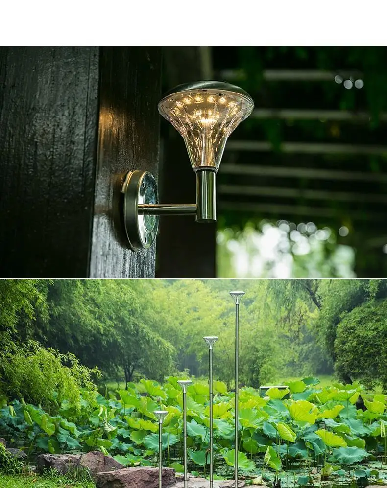 Para Luce De лампа Ogrodowe Gartenbeleuchtung Tuinverlichting напольный Decoracion Jardin внешний Солнечный садовый светильник