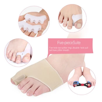 

Toe Separators Straighteners Spacers Medical Fitness Wellness Use Hallux Valgus Corrector Thumb Toes Corrector Great For Pedicur