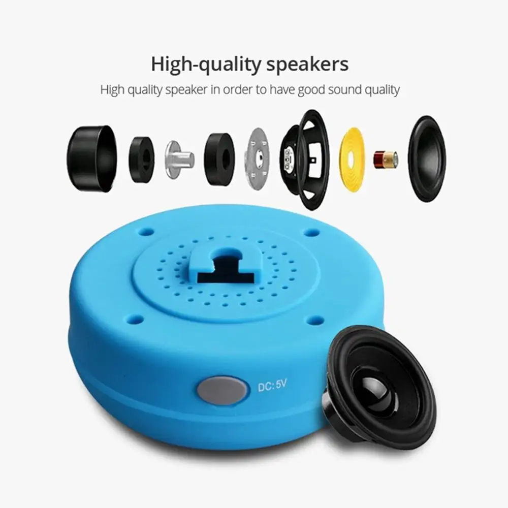 Мини bluetooth колонка DishyKooker портативный водонепроницаемый беспроводной