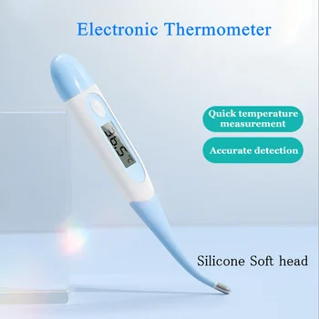 

Child Adult Portable Waterproof LCD Screen Digital Display Thermometer Baby Temperature Measurement Safe Non-Mercury Thermometer