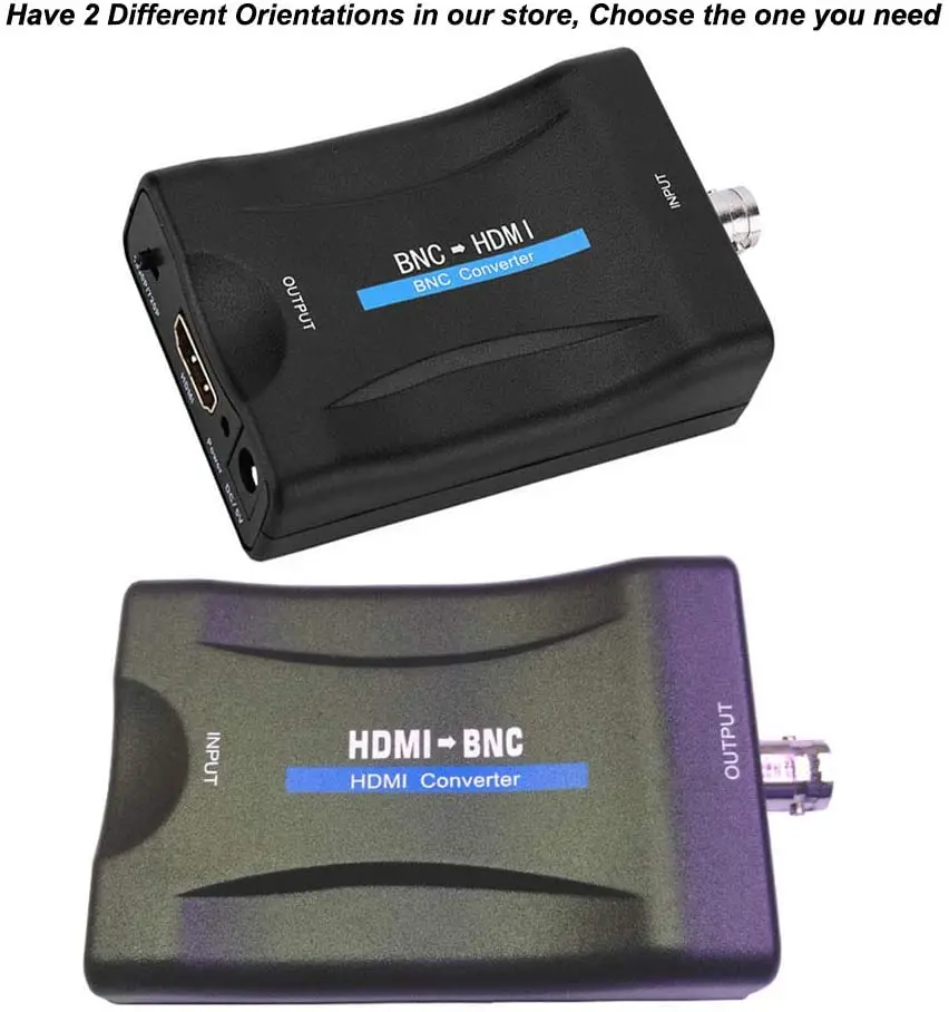 HDMI to BNC converter adapter BNC to HDMI converter for DVD PC PS4