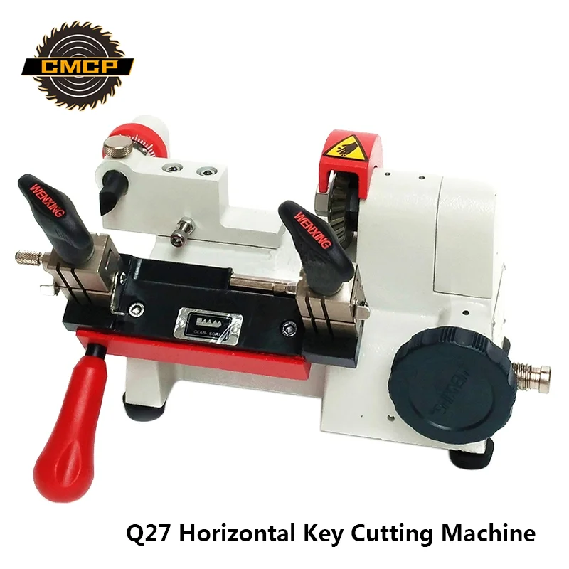 

Q27 Horizontal Key Cutting Machine For Making Car House keys Multifunction Single-head Accurate Key Copy Machine Locksmith Tools