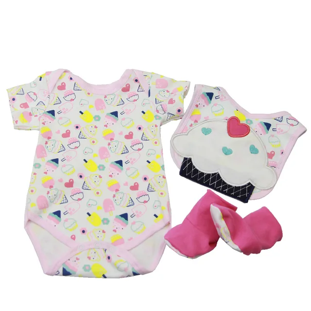 Fashion Design 55cm Reborn Silicone Baby Doll Clothes