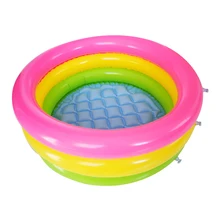 Трехэтажный Радужный бассейн, Детская ванна, пластиковая надувная ванная комната, детский бассейн, надувной детский бассейн