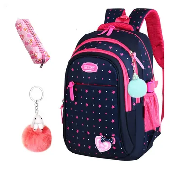 

2020 New Hot Sale School Bags children backpacks Large Capacity Student Bag Simple Splash-proof Backpack Sweet Print Backpack