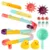 New Baby Bath Kids Toys Rainbow Shower Pipeline Yellow Ducks Slide Tracks Bathroom Educational Water Game Toy for Children Gifts 25