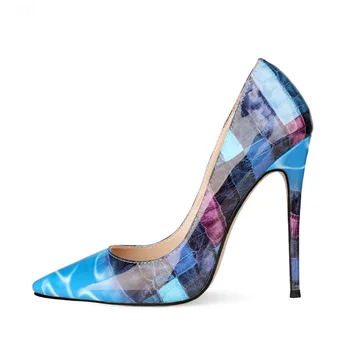 

2020 season fine-heeled color high-heeled shoes women's shoes single shoes size