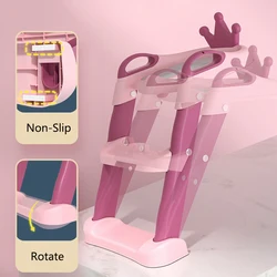 Échelle de pot pliante pour bébés, chaise d'entraînement à dossier urinoir avec tabouret, siège de toilette sécurisé pour bébés garçons filles, nouvelle collection 