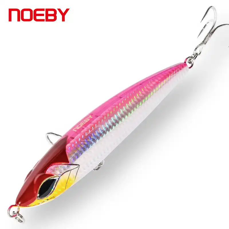 をnoeby海釣りルアーstickbait Nbl9494鉛筆ルアートップ ウォーター160ミリメートル58グラム190ミリメートル86グラムgt釣り海水スティック人工餌 釣りルアー Aliexpress
