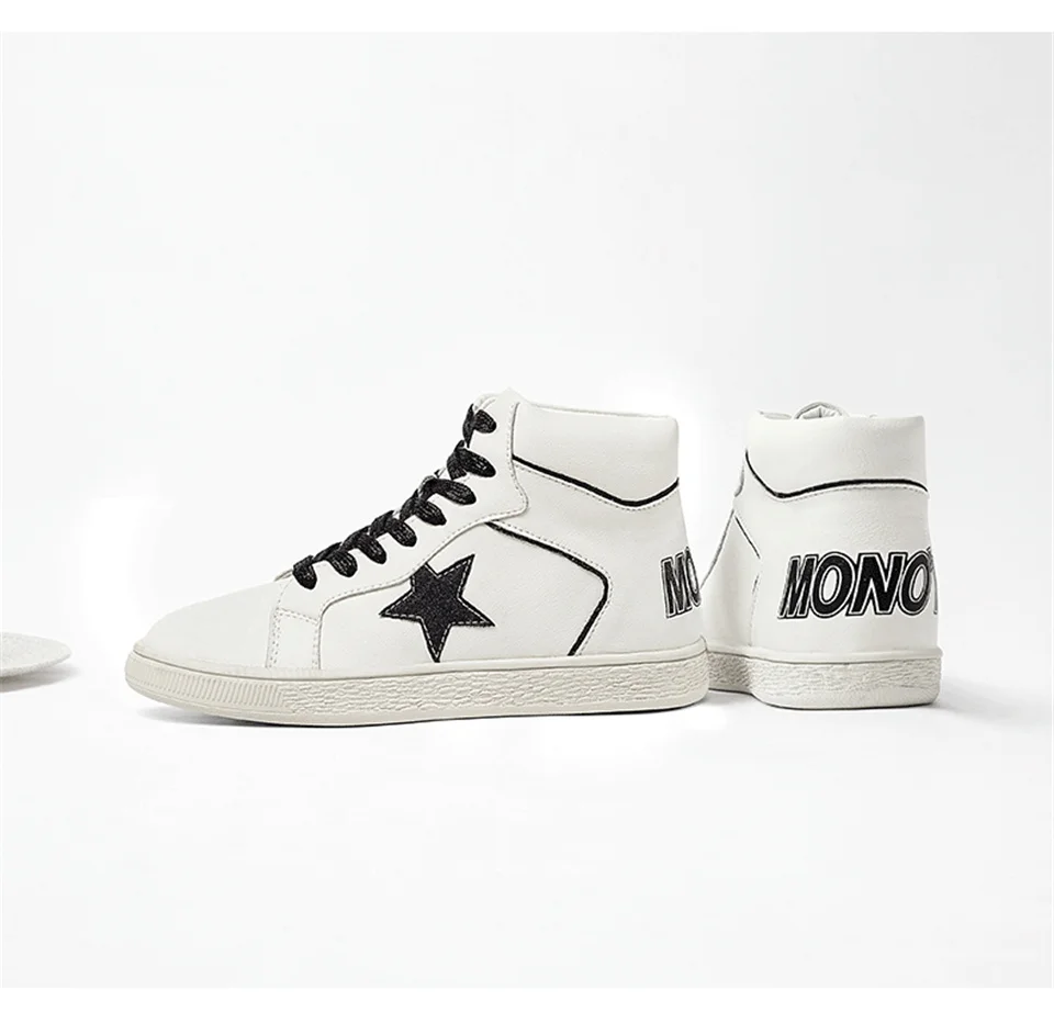 Malemonkey/ г., Size35-40-зимняя женская обувь с высоким берцем легкая повседневная обувь на толстой подошве женская обувь на плоской подошве
